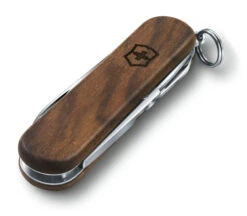 Victorinox Keychain Swiss Army Knife Classic SD Wood -GEAR AID Shop 0.6221.63 2