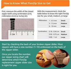 CLEARANCE Instant Zipper Repair Medium Nickel 13 CLEARANCE Instant Zipper Repair Medium Nickel -GEAR AID Shop 00405 5