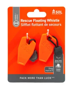SOL Rescue Floating Whistle 2 Pack