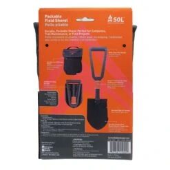 SOL Packable Field Shovel With Serrated Edge -GEAR AID Shop 0140 1024 5
