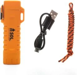 SOL Fire Lite Rechargeable Fuel-Free Plasma Lighter -GEAR AID Shop 0140 1243 2