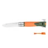 Opinel No. 12 Explore Folding Knife Multi-tool With Tick Remover - Orange -GEAR AID Shop 024542