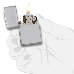 Zippo 250 Classic High Polish Chrome Lighter -GEAR AID Shop 106003 5