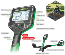 Nokta Makro Mini Hoard Complete Metal Detector Kit -GEAR AID Shop 11000806