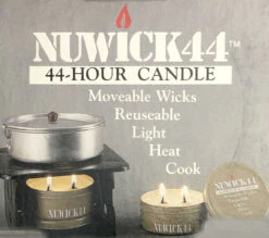 Emergency / Disaster 44 Hour Medium Long Burn Candle With Matches -GEAR AID Shop 1NW44 1