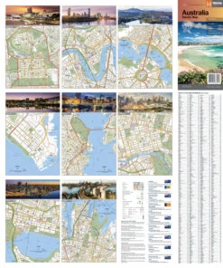 Hema Australia Handy Map 12th Edition -GEAR AID Shop 2668257 2