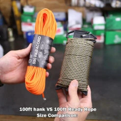ARM Ready Rope Cord Dispenser W/ 100ft 550 Paracord -GEAR AID Shop 2758434 3