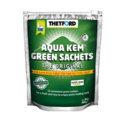 Thetford Aqua Kem Green Sachets For Toilet Waste Chemical Tank