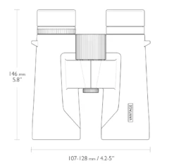 Hawke Vantage 8x42 Nitrogen W/proof Binocular Green -GEAR AID Shop 34122 3