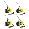 4 Pack Dynamo Solar Hand Crank AM FM Radio & Power Bank & LED Flashlight - Yellow -GEAR AID Shop 4pk MD088 Yellow