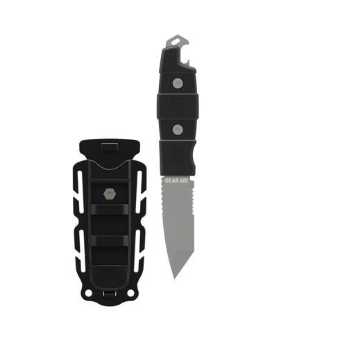 GEAR AID Kotu Tanto Titanium Coated Survival Knife Black 3 GEAR AID Kotu Tanto Titanium Coated Survival Knife Black