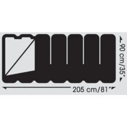 Pavillo EVADE 5 Sleeping Bag Orange -GEAR AID Shop 68101 1