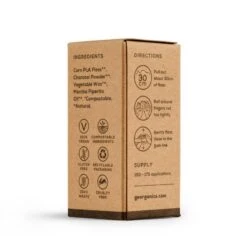 Georganics Dental Floss Activated Charcoal 50m -GEAR AID Shop 77158 2