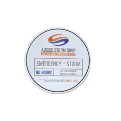 Emergency + Storm 80/110 Hour Long Burn Candle -GEAR AID Shop 80HrCandle 1