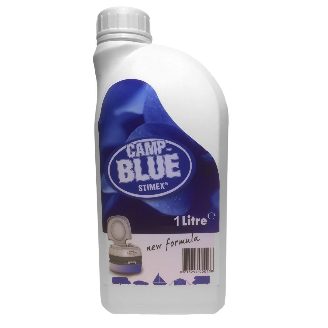Stimex Camp Blue Premium Camp Toilet Liquid 1L 3 Stimex Camp Blue Premium Camp Toilet Liquid 1L