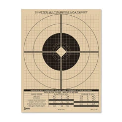 Rite In The Rain 25M True MOA Zeroing Target Multipurpose 100 Sheet