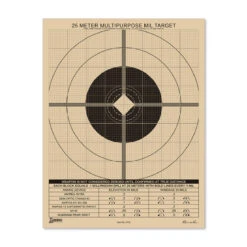 Rite In The Rain 25M True MIL Grid Multipurpose Target 100 Sheets