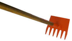 Fire Fighter Rake Titanium Treated