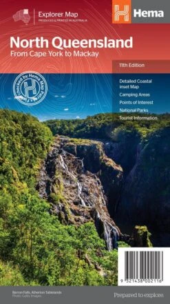 Hema North Queensland Map