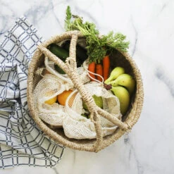 Organic Cotton Net Produce Bags 4 Pack / Large -GEAR AID Shop 956395 3