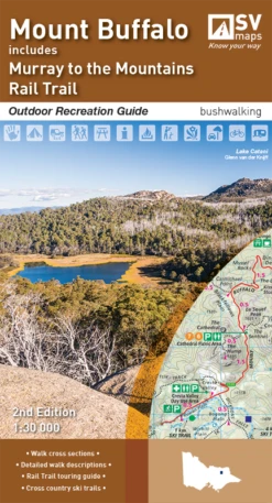 Hema Mount Buffalo Map & Recreation Guide