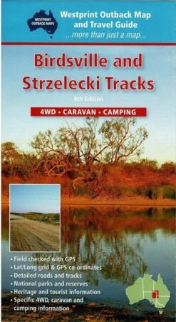 Hema Birdsville & Strzelecki Tracks Map