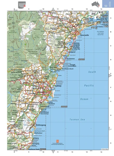HEMA Australia Road & 4WD Easy Read Atlas - 290 X 396mm 5 HEMA Australia Road & 4WD Easy Read Atlas - 290 X 396mm - Image 3