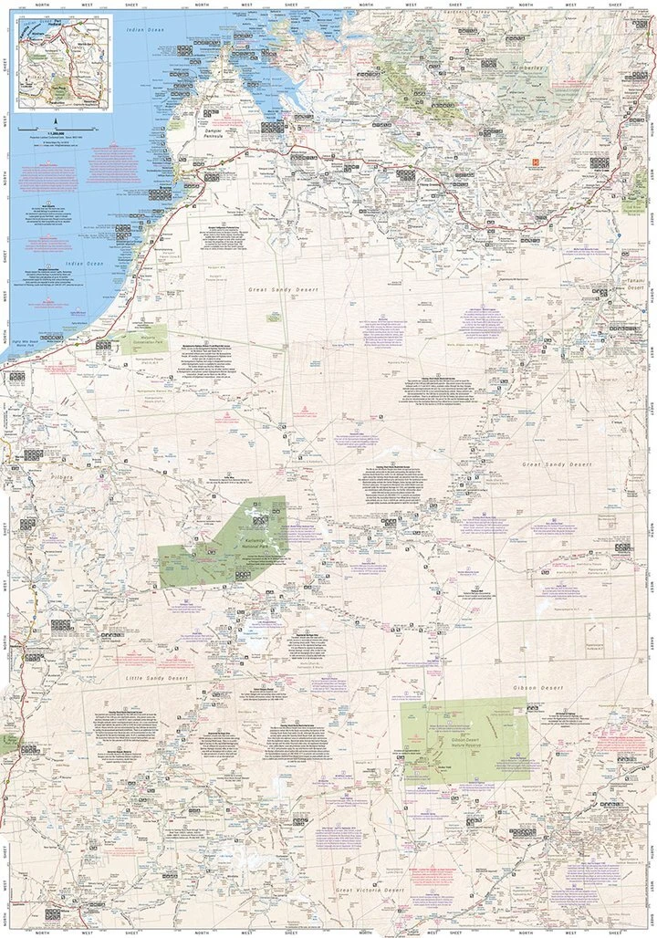 Hema Western Sheet - Great Desert Tracks 5 Hema Western Sheet - Great Desert Tracks - Image 3