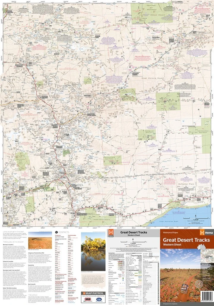 Hema Western Sheet - Great Desert Tracks 6 Hema Western Sheet - Great Desert Tracks - Image 4