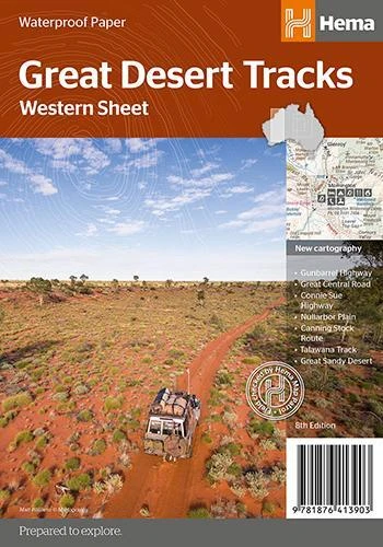 Hema Western Sheet - Great Desert Tracks 3 Hema Western Sheet - Great Desert Tracks