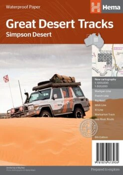 Hema Simpson Desert Sheet - Great Desert Tracks
