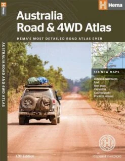 HEMA Australia Road & 4WD Atlas (Perfect Bound) - 252 X 345mm
