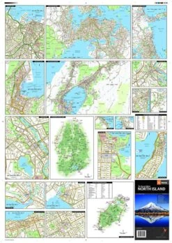 Hema New Zealand North Island Map 8 Hema New Zealand North Island Map -GEAR AID Shop 9781925625301 2