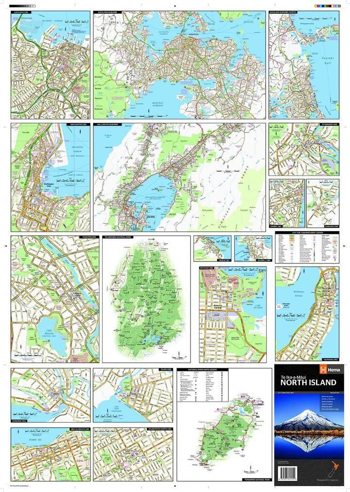 Hema New Zealand North Island Map 5 Hema New Zealand North Island Map - Image 3