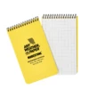 Top Spiral Yellow Waterproof Notepad 76x130mm 50 Sheets