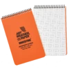 Modestone Safety Orange Top Spiral Notepad 6x4 -GEAR AID Shop A38UK