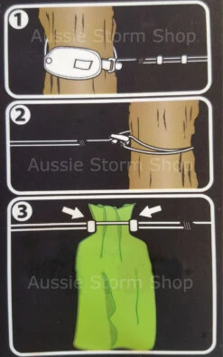 Sea To Summit Pegless Clothes Line -GEAR AID Shop ACLOTH 5