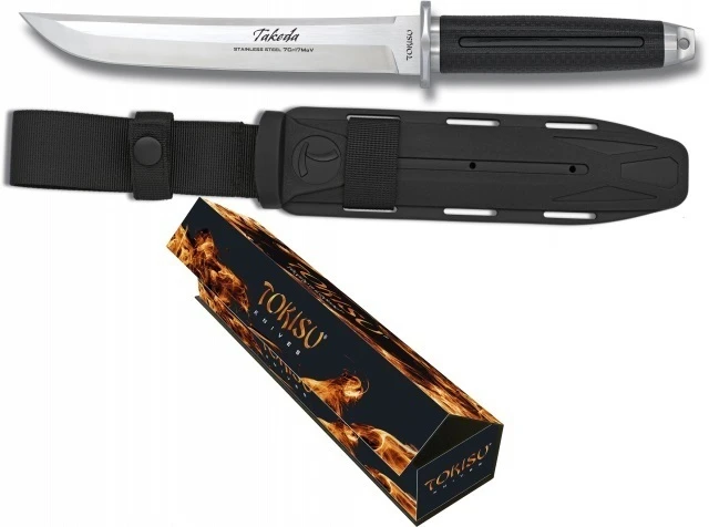 Tokisu Takeda Tactical Fixed Blade Japanese Straight Back 19.4cm 4 Tokisu Takeda Tactical Fixed Blade Japanese Straight Back 19.4cm - Image 2