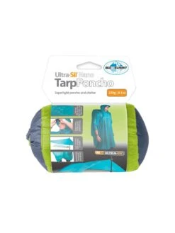 Sea To Summit Ultra Sil Nano Tarp Poncho Lime -GEAR AID Shop APONCHO15D P