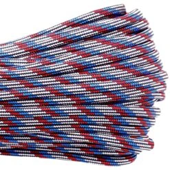 Paracord "Captain America" 550 7 Strand (100ft) MADE IN USA -GEAR AID Shop ARMPARA550CapnMerica 1