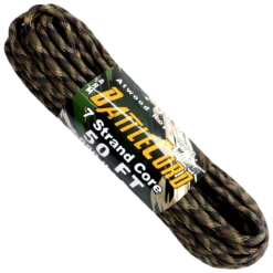 5.6mm 7 Strand Heavy Duty Battle Cord Paracord 'GROUND WAR' CAMO