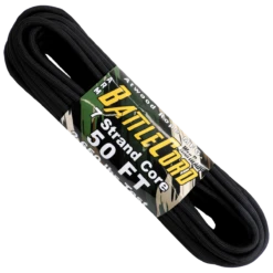 5.6mm 7 Strand Heavy Duty Battle Cord Paracord Tactical Black