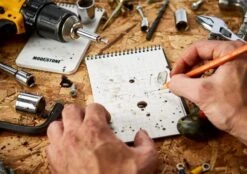 Modestone Safety Orange Side Spiral Notepad 210x148mm -GEAR AID Shop C58 1