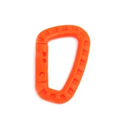 Tactical Carabiner Twin Pack (Safety Orange)