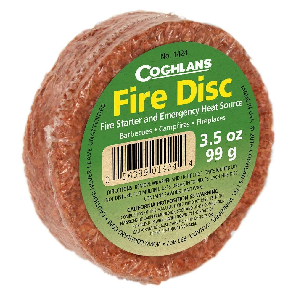 Coghlans Fire Disc Fire Starter 3 Coghlans Fire Disc Fire Starter