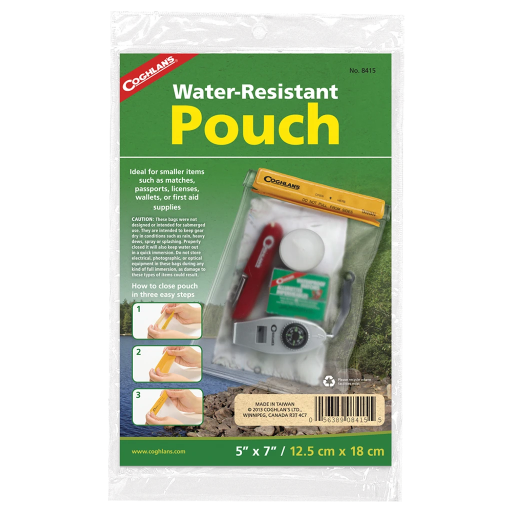 Coghlans Water Resistant Document Holder Small 4 Coghlans Water Resistant Document Holder Small - Image 2