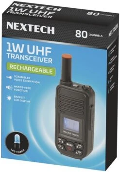 1W UHF Handheld CB Transceiver With Voice Scrambler Encryption 7 1W UHF Handheld CB Transceiver With Voice Scrambler Encryption -GEAR AID Shop DC1106 2