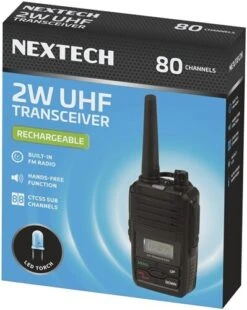 2W UHF CB Radio 80 Ch Rechargeable -GEAR AID Shop DC1110 3