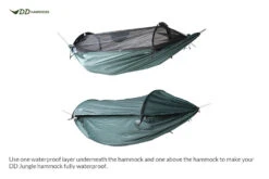 Canopy (for SuperLight Jungle DD Hammock) Olive Green