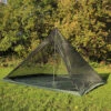 DD SuperLight Pyramid Tent Mesh Family Size -GEAR AID Shop DDSLPyramidMeshTentFamily